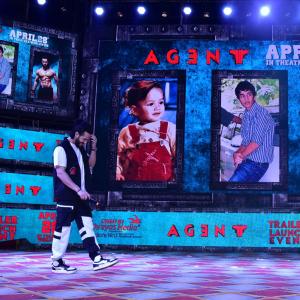 Agent Movie Trailer Launch Event at Kakinada