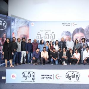 Zee5's Vyvastha Web Series Press Meet
