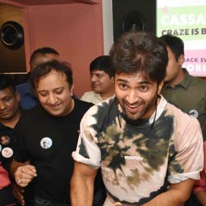 Actor Vijay Deverakonda Launches His Ice Cream Concept