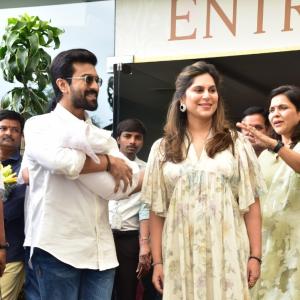 Photos: Glimpse of Ram charan and Upasana Baby