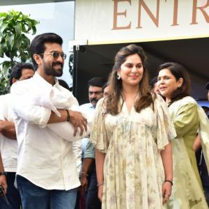 Photos: Glimpse of Ram charan and Upasana Baby