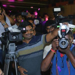 Bholaa Shankar Movie Teaser Launch at Sandhya 70mm