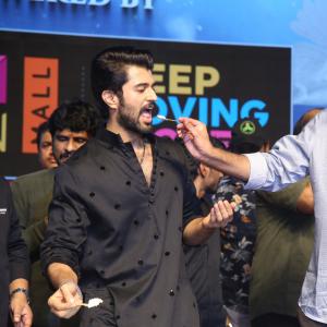 Kushi Movie Blockbuster Celebrations Photos