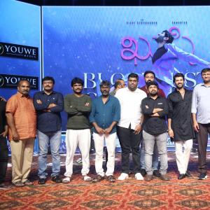 Kushi Movie Blockbuster Celebrations Photos