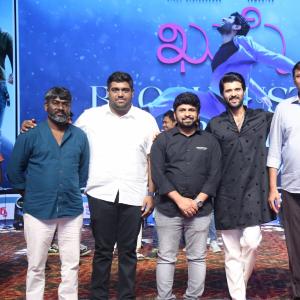 Kushi Movie Blockbuster Celebrations Photos