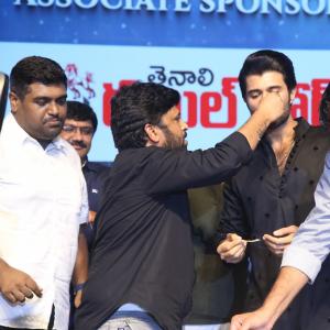 Kushi Movie Blockbuster Celebrations Photos