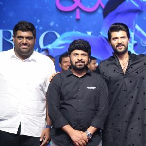 Kushi Movie Blockbuster Celebrations Photos