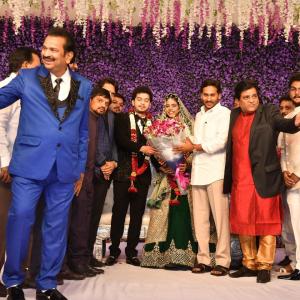 YS Jagan at Ali Daughter Marriage Reception