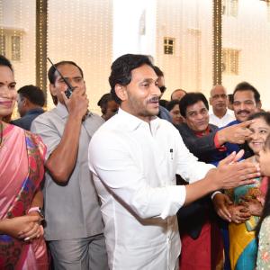 YS Jagan at Ali Daughter Marriage Reception