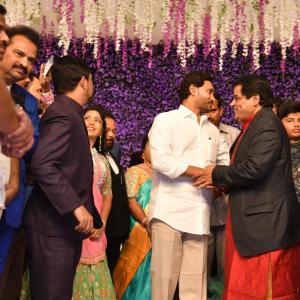 YS Jagan at Ali Daughter Marriage Reception