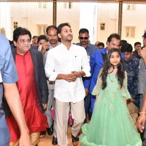 YS Jagan at Ali Daughter Marriage Reception