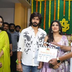 Bigg Boss Fame Amardeep Latest Telugu Movie Opening Photos