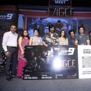 Eagle | Telugu Movie Pre Release Event Photos