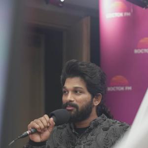 Pushpa Movie Team Promtions in Russia