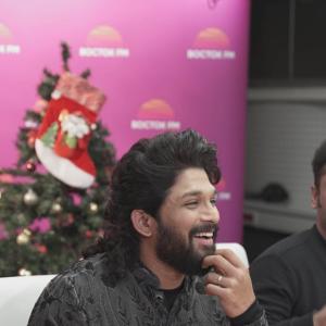 Pushpa Movie Team Promtions in Russia