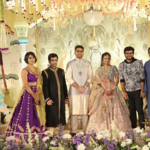 Celebrities at Gunasekhar Daughter Marriage Reception