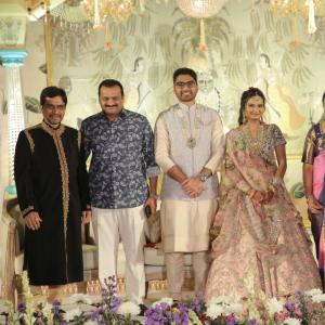 Celebrities at Gunasekhar Daughter Marriage Reception