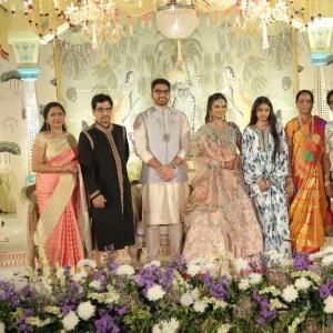 Celebrities at Gunasekhar Daughter Marriage Reception