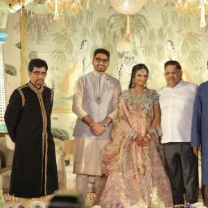 Celebrities at Gunasekhar Daughter Marriage Reception
