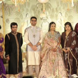 Celebrities at Gunasekhar Daughter Marriage Reception