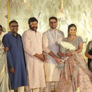 Celebrities at Gunasekhar Daughter Marriage Reception