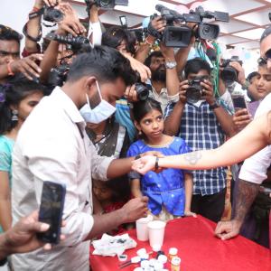 Varalakshmi Sarat Kumar Birthday Celebrations Photos