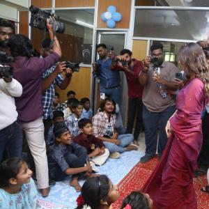 Varalakshmi Sarat Kumar Birthday Celebrations Photos