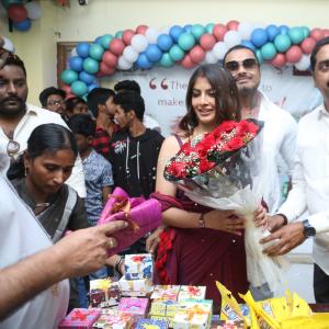 Varalakshmi Sarat Kumar Birthday Celebrations Photos