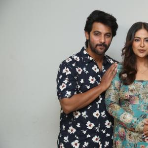 Shanmukha - Telugu Movie Trailer Launch Photos