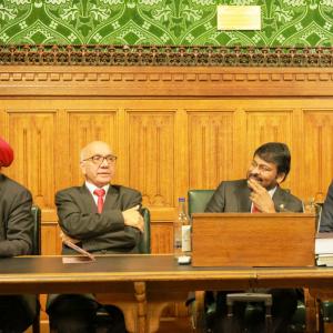 Megastar Chiranjeevi Receives Lifetime Achievement Award at UK Parliament Photos