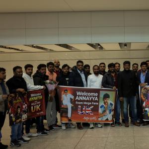 Megastar Chiranjeevi Receives Lifetime Achievement Award at UK Parliament Photos