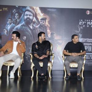 L2E Empuraan Movie Pressmeet Photos