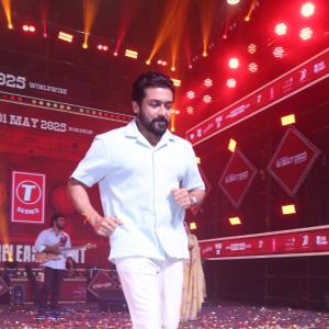 Retro Pan India movie pre-release event | Suriya & Vijay Deverakonda grace the grand celebration