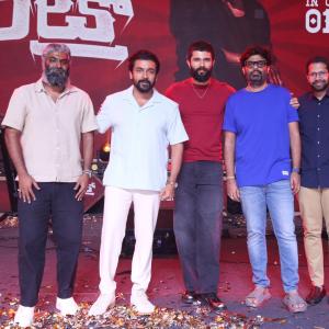Retro Pan India movie pre-release event | Suriya & Vijay Deverakonda grace the grand celebration