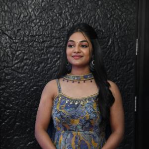 Actress Ivana stuns in an elegant indo-western look - latest photos