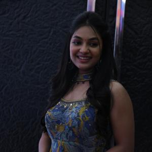 Actress Ivana stuns in an elegant indo-western look - latest photos