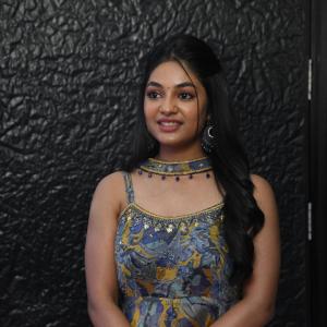 Actress Ivana stuns in an elegant indo-western look - latest photos