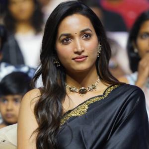 Actress Srinidhi Shetty Wows in Designer Black Saree – Latest Photos