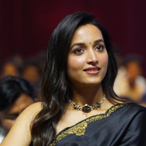 Actress Srinidhi Shetty Wows in Designer Black Saree – Latest Photos