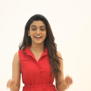 Actress Roopa Koduvayur Stuns in Bold Red Shirt Dress – See Latest Photos