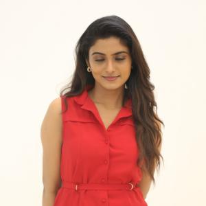 Actress Roopa Koduvayur Stuns in Bold Red Shirt Dress – See Latest Photos