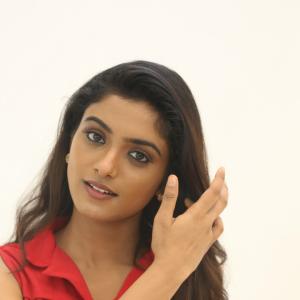 Actress Roopa Koduvayur Stuns in Bold Red Shirt Dress – See Latest Photos