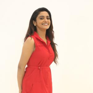 Actress Roopa Koduvayur Stuns in Bold Red Shirt Dress – See Latest Photos