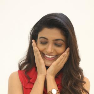 Actress Roopa Koduvayur Stuns in Bold Red Shirt Dress – See Latest Photos