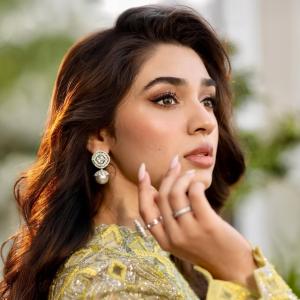 Actress Krithi Shetty in Bold High-Slit Embellished Outfit – Latest Photos