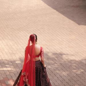 Actress Nabha Natesh Looks Royal in Traditional Lehenga – Latest Photos