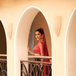 Actress Nabha Natesh Looks Royal in Traditional Lehenga – Latest Photos