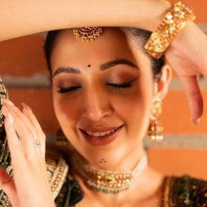 Neha Shetty Looks Royal in Traditional Bridal Lehenga – Latest Photos