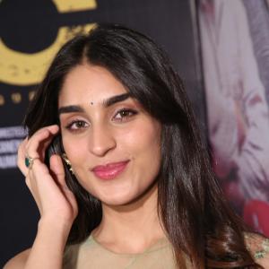 Yukti Thareja Looks Graceful in Pastel Green Floral Saree – Latest Photos