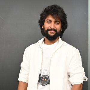 Actor Nani Keeps It Cool in All-White Casual Look – Latest Photos